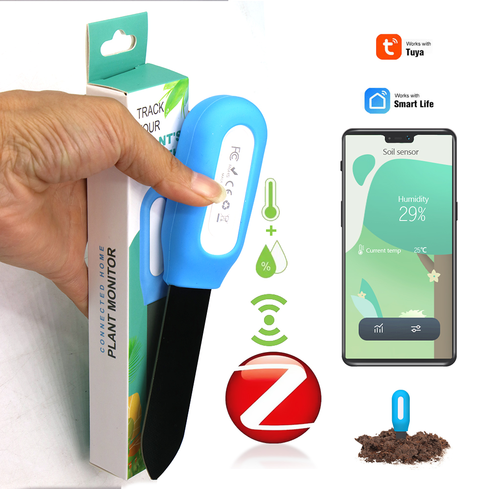 Plant Monitor - Sensor Tanah Zigbee Pintar untuk Tanaman
