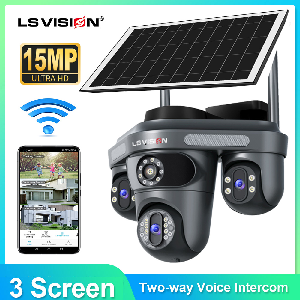 Garden Camera - Kamera Keamanan Luar Ruangan Tenaga Surya