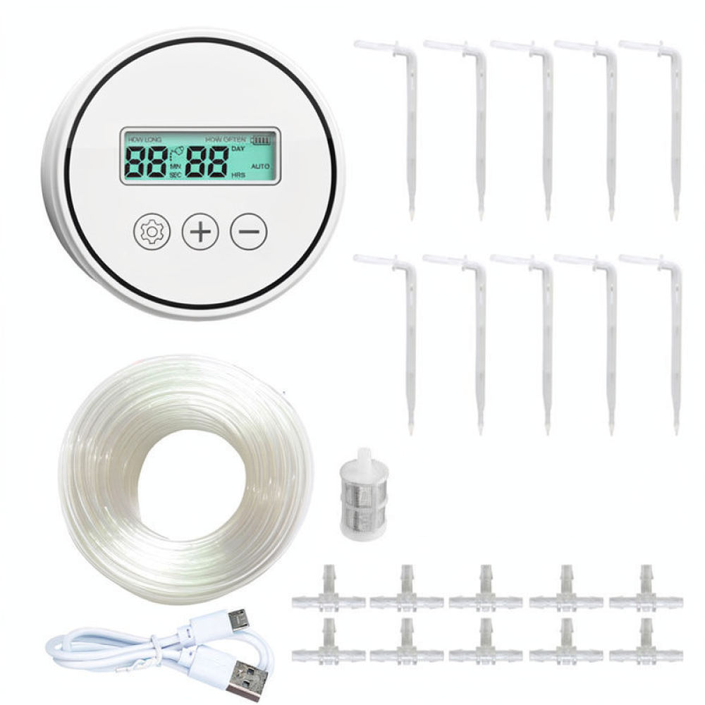 Indoor Garden Kit - Alat Irigasi Tetes Otomatis dengan Pengatur