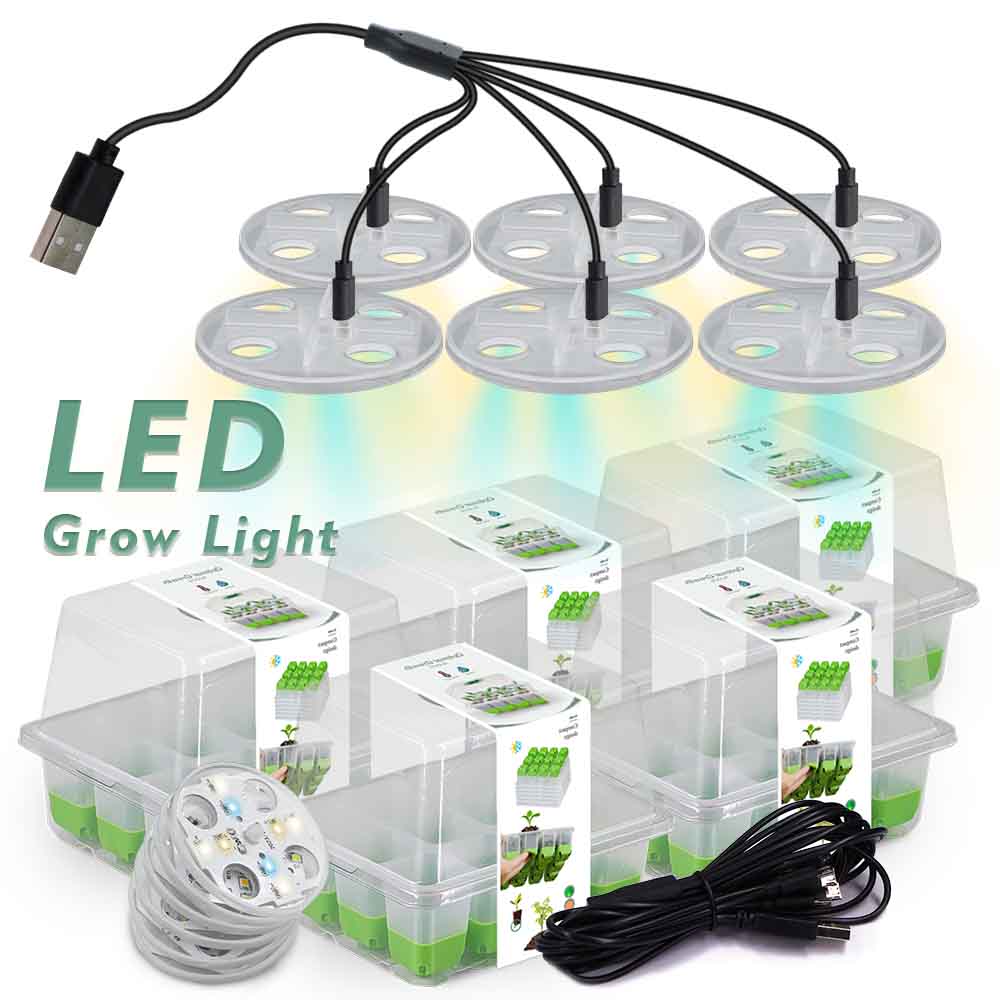 Indoor Garden Kit - Kit baki tanaman lampu tumbuh LED,