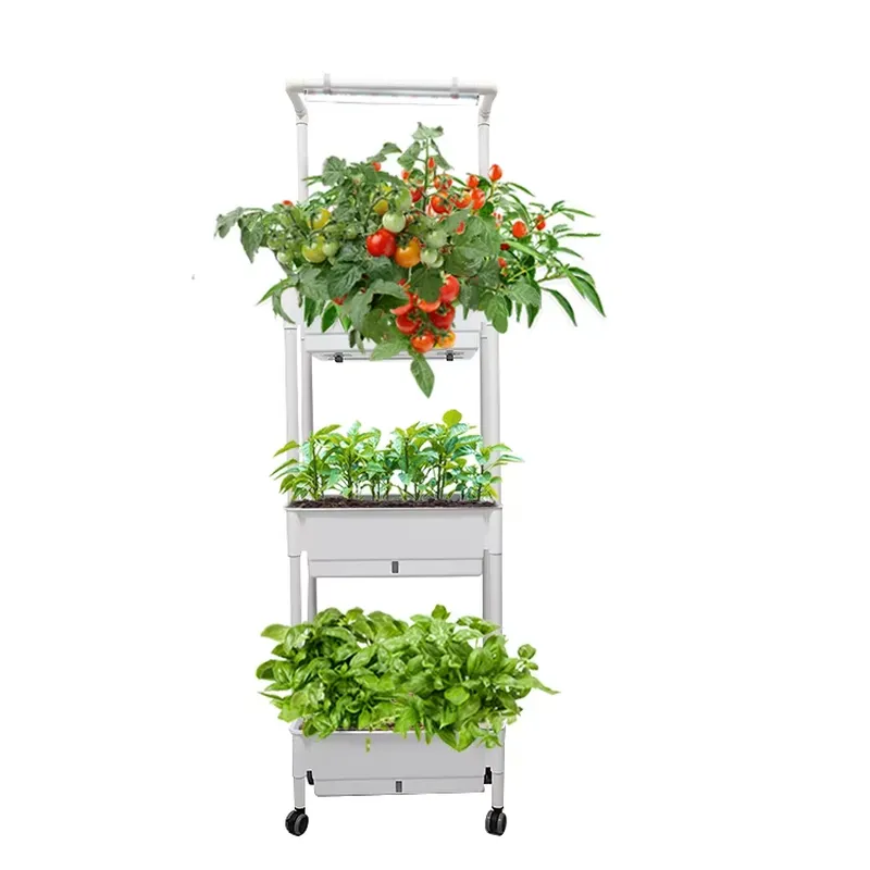 Rak Tanaman Vertikal 3 Tingkat - Smart Garden System ulasan dan harga