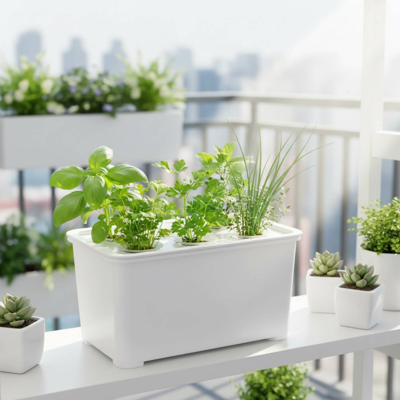 Kotak Tanam Hidroponik Ramah S - Indoor Garden Kit ulasan dan harga
