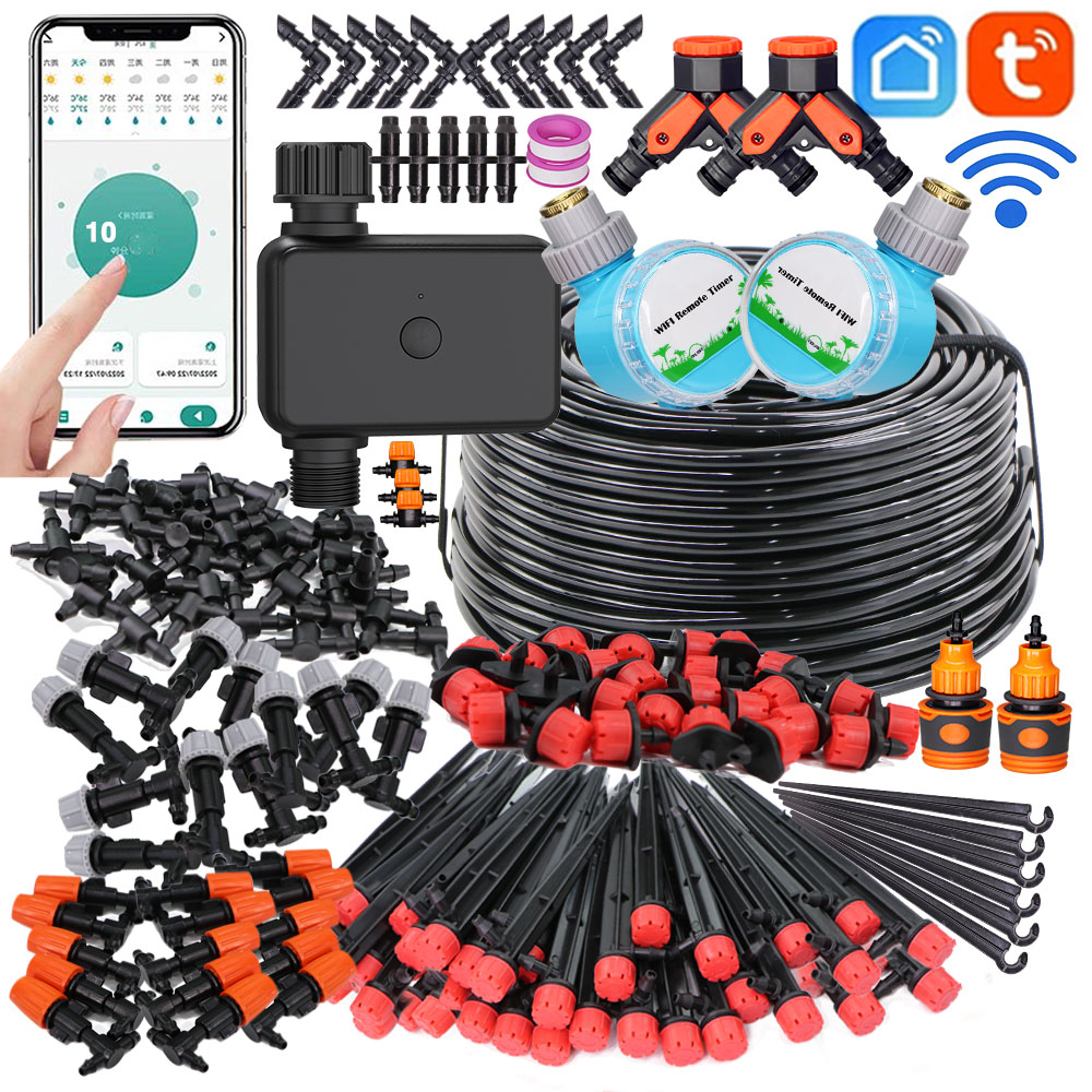 30-50m sistem penyiraman taman - Smart Garden System ulasan dan harga