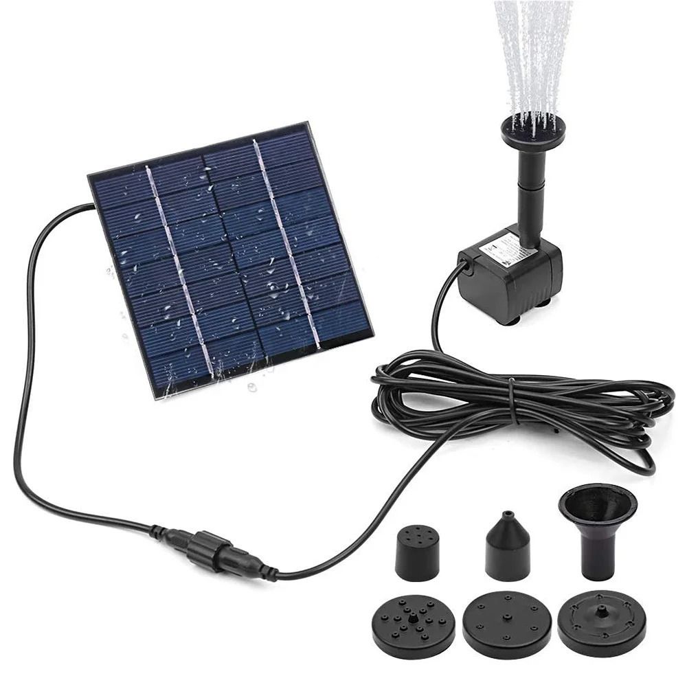 Pompa Air Mancur tenaga surya  - Indoor Garden Kit ulasan dan harga