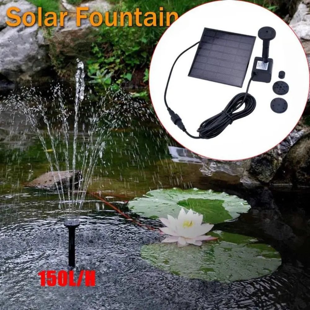 Pompa Air Mancur tenaga surya  - Indoor Garden Kit ulasan dan harga