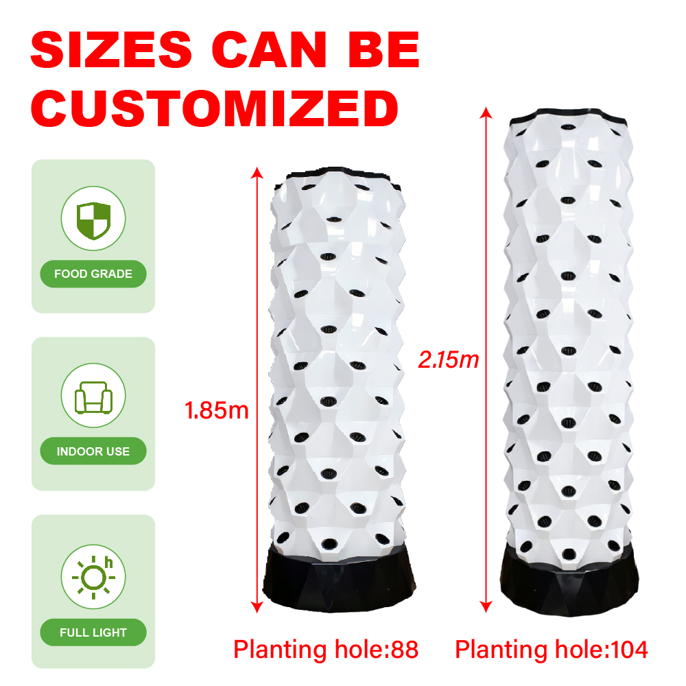 Tangki Air Plastik Modern 30L, - Hydroponic Tower ulasan dan harga