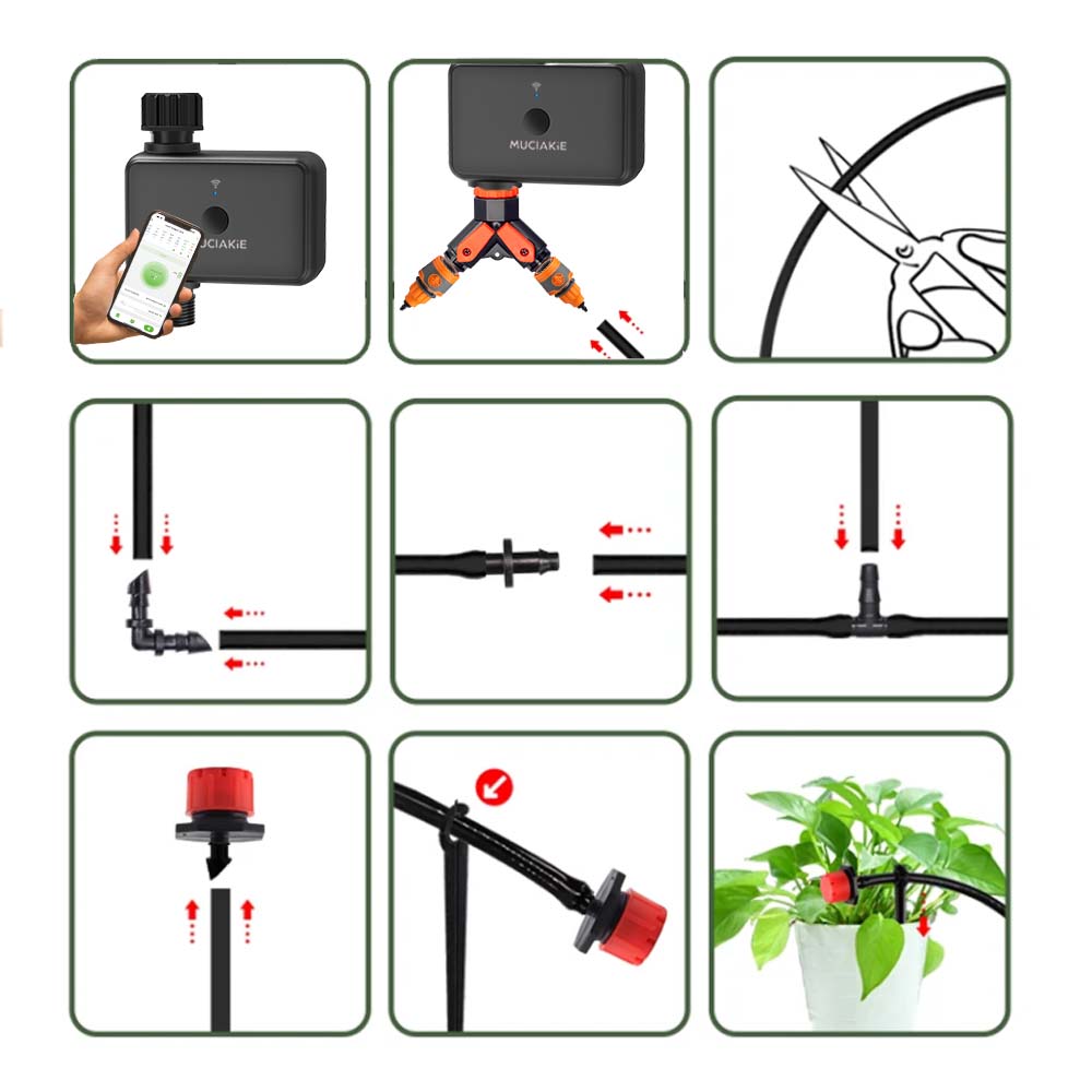 Set Irigasi Pengatur Waktu WiF - Smart Garden System ulasan dan harga
