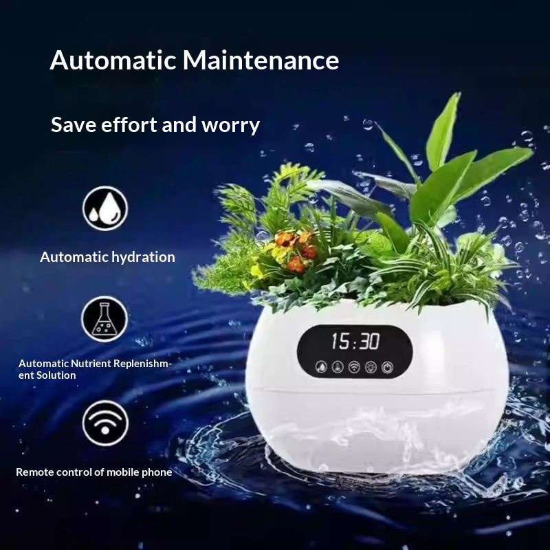 Pot Bunga Pintar AI Penyiraman - Automatic Watering ulasan dan harga