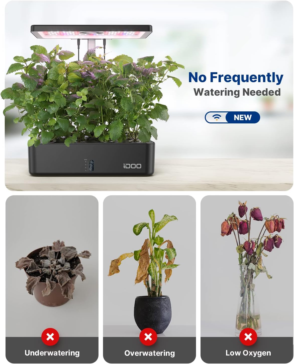 Sistem Penanaman Hidroponik Wi - Indoor Garden Kit ulasan dan harga