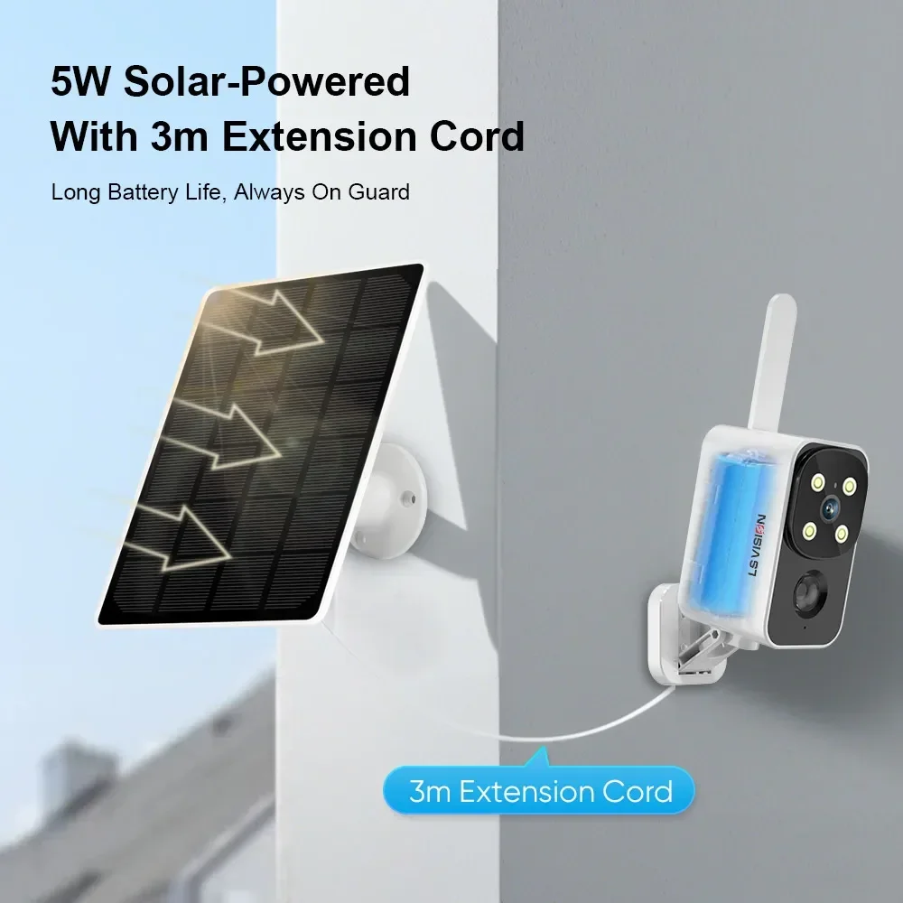Kamera Solar Luar Ruangan LS V - Garden Camera ulasan dan harga