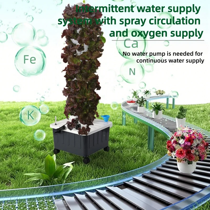 Menara Penanaman Hidroponik, S - Hydroponic Tower ulasan dan harga