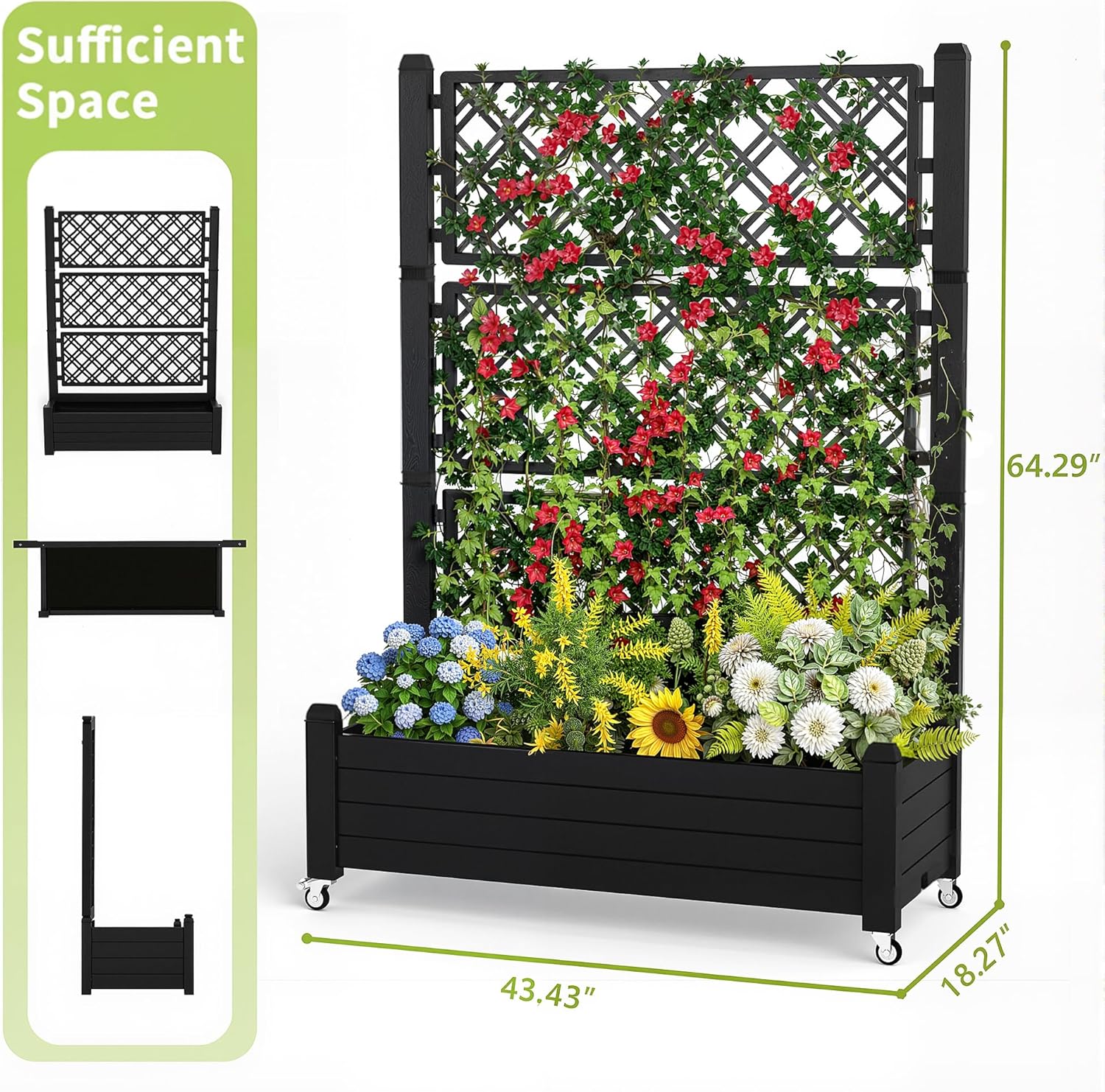 Kotak Tanam Bertingkat dengan  - Self Watering Planter ulasan dan harga