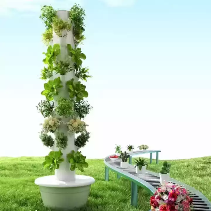 1 buah, 5, 7, 9 tingkat, 20, 2 - Hydroponic Tower ulasan dan harga
