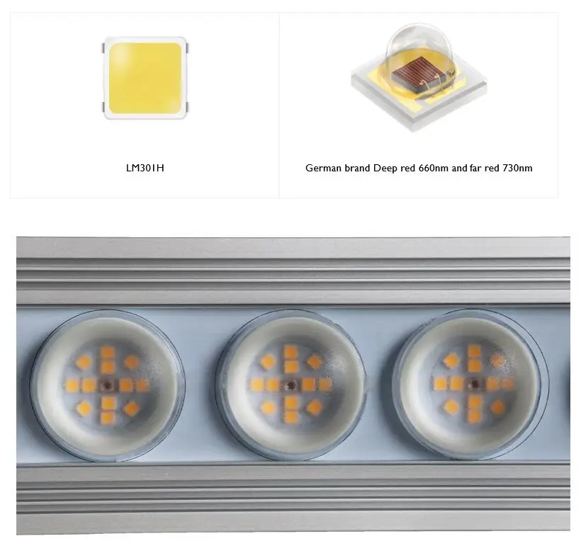 Lampu tanaman LED strip spektr - Plant Grow Light Full Spectrum ulasan dan harga